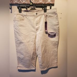 Gloria Vanderbilt Slimming Skimmer Pants Womens